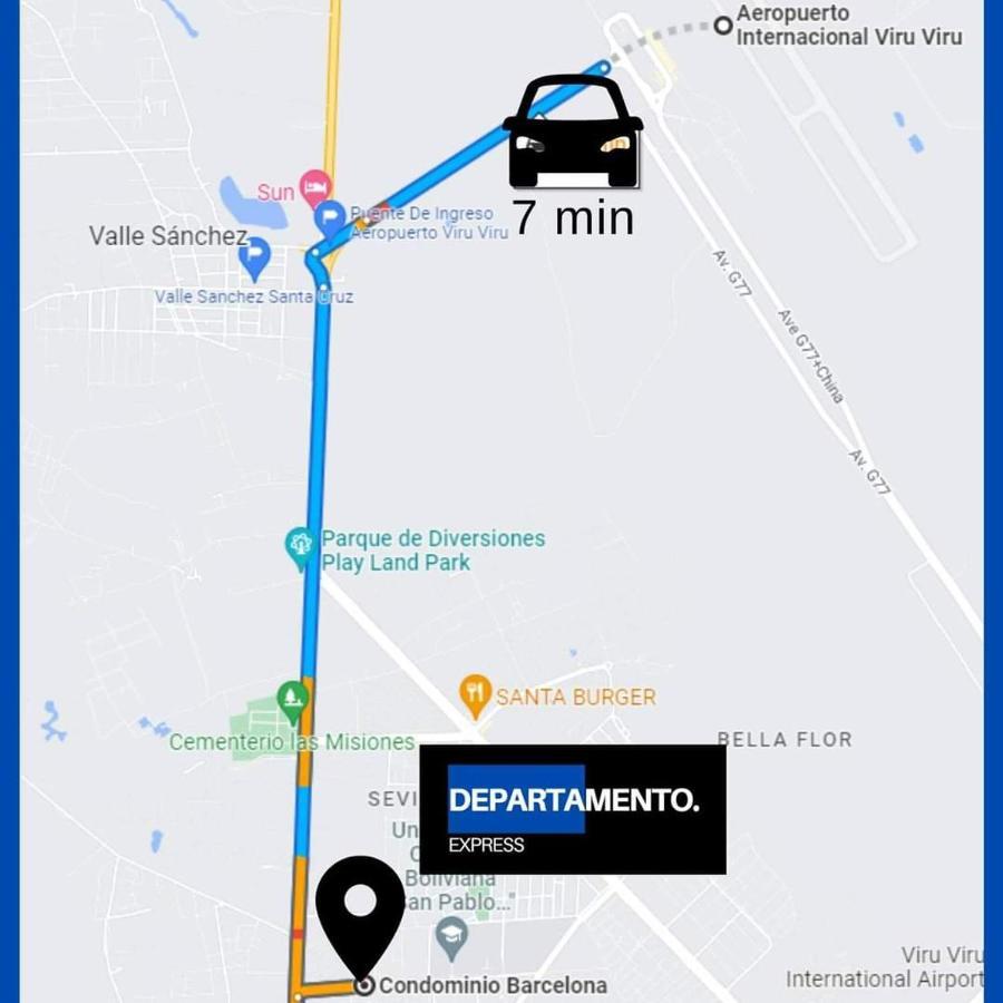Despartamento Express Santa Cruz de La Sierra Zewnętrze zdjęcie